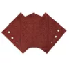 Csiszolópapír tépőzáras 113x113mm, P80, 8 lyukas, 04-623-hoz, 5db