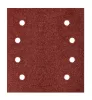 Csiszolópapír tépőzáras 113x113mm, P80, 8 lyukas, 04-623-hoz, 5db