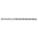 Betonfúró SDS PLUS 12x210mm, S4 type, 4 élű, vasbetonhoz
