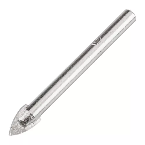 Üvegfúró, kerámia, kőzet, üveg fúráshoz, 10mm