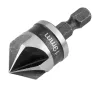 Süllyesztőfúró készlet, csavarfejekhez, 1/4" hatszög szár, 12, 16, 19mm, 3db