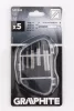Törtcsavar kihajtó készlet, 4szög vég, 3-19mm, 5db