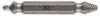 Törtcsavar kihajtó készlet, 2 oldalas, M5-M14, S2 acél, 4db