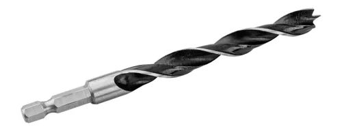 Fafúró, 1/4" hatszög szárral, 10mm, min. rendelés: 3db