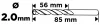 Csigafúró HSS, hosszú, DIN340, 2mm, 3db, min. rendelés: 3cs