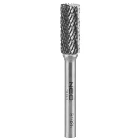   Keményfém marófej, turbómaró, B, hengeres, frontélezéssel, 10x25mm, szár méret 6x45mm
