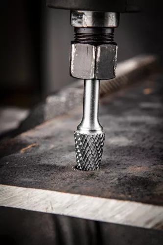 Keményfém marófej, turbómaró, L, kúpos, 12x30mm, szár méret 6x45mm