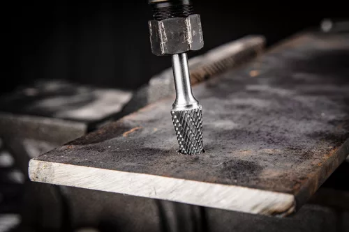 Keményfém marófej, turbómaró, L, kúpos, 12x30mm, szár méret 6x45mm