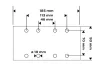 Csiszolópapír tépőzáras 93x185mm, K40, lyukas, 5db, min. rendelés: 5cs