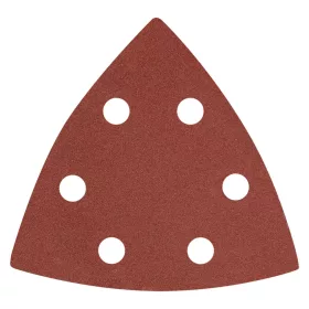   Csiszolópapír tépőzáras delta 93x93mm, K240, lyukas, 5db, min. rendelés: 5cs
