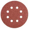 Csiszolókorong tépőzáras 125mm, K40, 8 lyukas, 5db, min. rendelés: 5cs