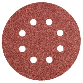   Csiszolókorong tépőzáras 125mm, K40, 8 lyukas, 5db, min. rendelés: 5cs