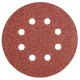 Csiszolókorong tépőzáras 125mm, K40, 8 lyukas, 5db, min. rendelés: 5cs
