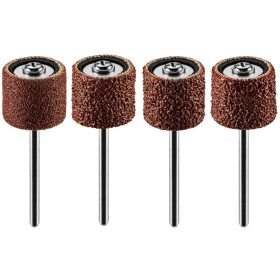   Csiszolóhüvely 12.7mm, K60, K80, K120, K240, készlet 100db + szár 3.2mm, 2db