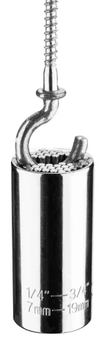 Univerzális dugókulcs 7-19mm, 1/4" alumínium-3/4" alumínium