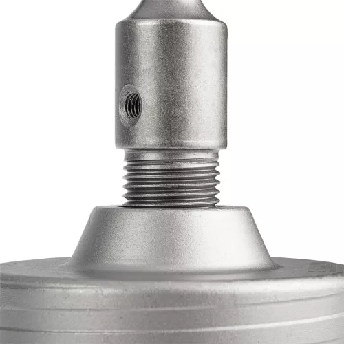 Koronafúró, körkivágó, 65mm, HEX hatszög szárral, központfúróval