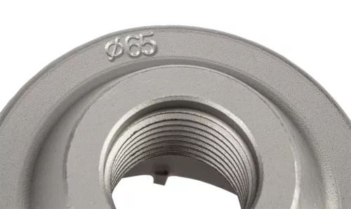 Koronafúró, körkivágó, 65mm, HEX hatszög szárral, központfúróval