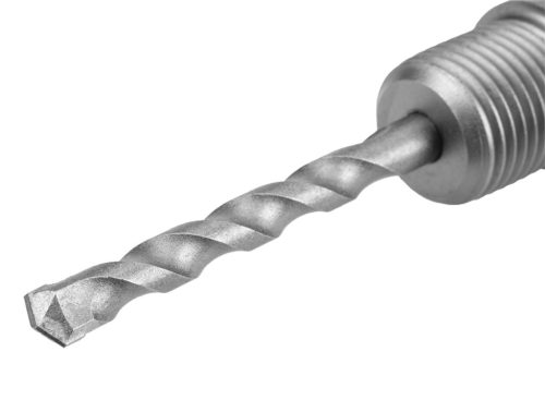 Koronafúró, körkivágó adapter, HEX hatszög szárral, központfúróval, M22, 200mm