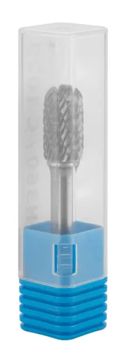 Keményfém marófej, turbómaró, C, hengeres, élletöréssel, 10x20mm, szár méret 6x45mm