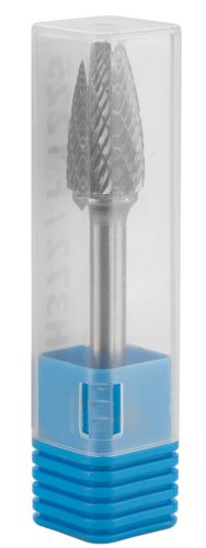 Keményfém marófej, turbómaró, F csúcsíves, 12x25mm, szár méret 6x45mm