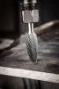 Keményfém marófej, turbómaró, H lángnyelv, 12x32mm, szár méret 6x45mm