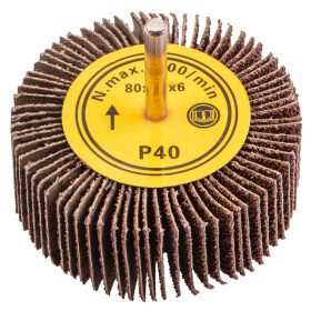 Csiszolókerék csapos 80x30mm, K40