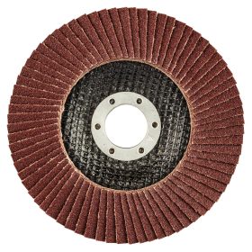   Csiszolókorong lamellás 125x22.2mm, K100 fém-fa, min. rendelés: 5db