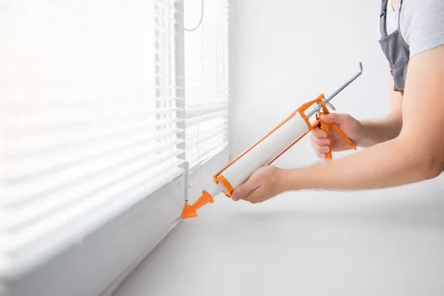 Fugakihúzó szilikonvég pisztolyos fugázóanyagokoz, 6.5mm és 10mm, 2db