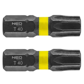 Torziós ütvecsavarozó bit Torx 40x25mm, 2db