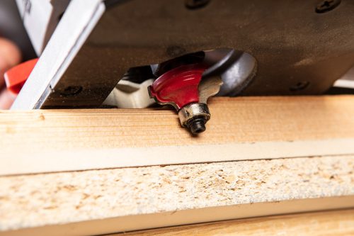 Felsőmaró kés, profilmaró 32x12.9mm, 8mm