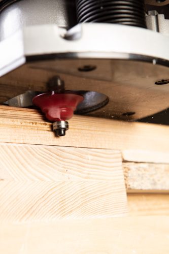 Felsőmaró kés, profilmaró 28.6x11.7mm, 6mm