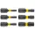 Torziós ütvecsavarozó bit Torx 10/15/20/25/30/40x25mm, 6db