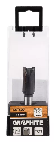 Felsőmaró kés, nútmaró, 12x25mm, 8mm szárral