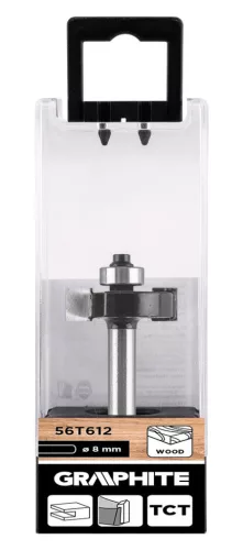 Felsőmaró kés, horonymaró, 32x10mm, 8mm szárral