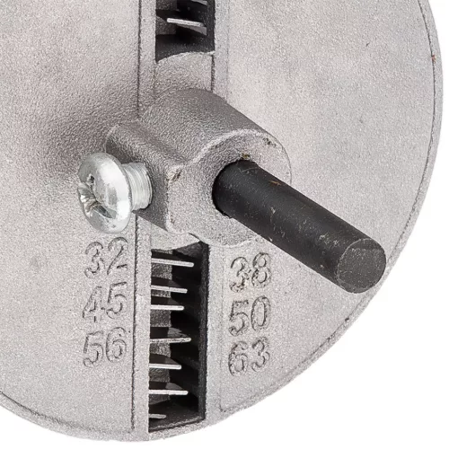 Körkivágó készlet fához, műanyagokhoz, acél, edzett fogakkal, 26-63mm, 18mm fúrásmélység