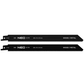   Orrfűrészlap 250mm, fém, INOX, fa, réz, műanyag, alu, 2db