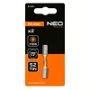 Csavarhúzó bit Torx 10, 25mm, 1/4", 2db, min. rendelés: 3cs