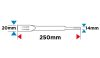 Laposvéső SDS PLUS 20x250mm