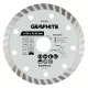 Gyémánt vágókorong 125x22.2mm, turbo, száraz és vizes