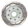 Gyémánt csiszolókorong 125x22.2mm, szegmenses, 2 soros, száraz