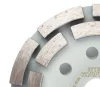 Gyémánt csiszolókorong 125x22.2mm, szegmenses, 2 soros, száraz
