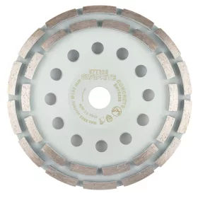   Gyémánt csiszolókorong 180x22.2mm, szegmenses, 2 soros, száraz