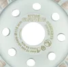 Gyémánt csiszolókorong 115x22.2mm, turbo, száraz