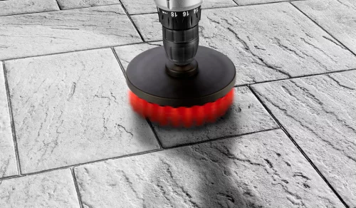 Tisztítókefe készlet fúró-csavarbehajtó gépekhez, 1/4"-os hatszög szár, 4db