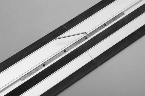 Vezetősín körfűrészhez ENERGY+ 2x700mm, csatlakozó, 2 bilincs