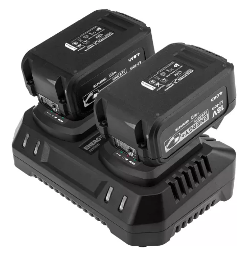 Akkumulátortöltő dupla ENERGY+ egyakkus rendszerhez, 240W, 2x3A