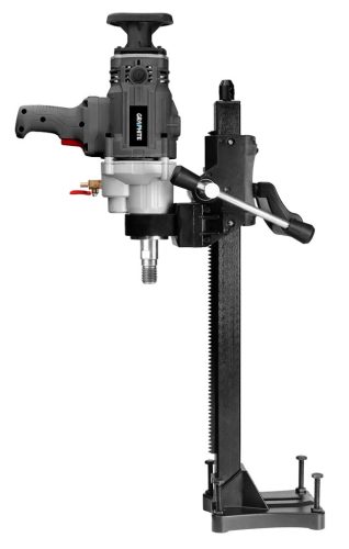 Gyémánt koronafúró/magfúrógép, kézi 2200W, állvánnyal