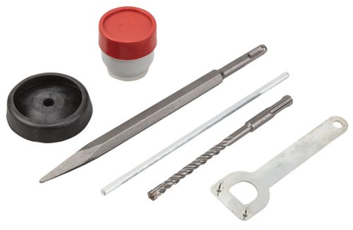 Fúrókalapács vésőfunkcióval, SDS PLUS, 1500W, 4.5J, tartozékok, kofferben