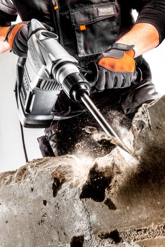 Fúrókalapács vésőfunkcióval, SDS MAX, 1250W, 10J, kofferben