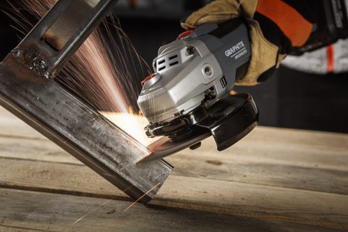 Akkus szénkefementes sarokcsiszoló, ENERGY+ 18V, 125mm, 3 fordulatszám fokozattal, akku nélkül